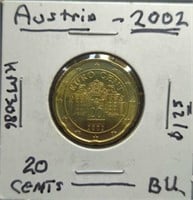 Uncirculated 2002 Austria coin