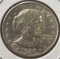 1980D Susan b. Anthony dollar