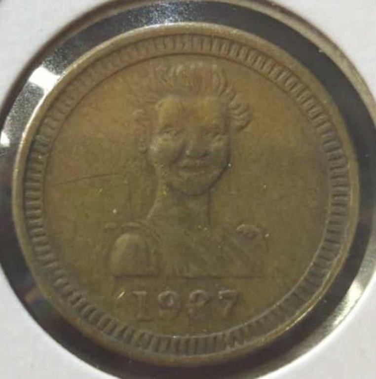Vintage 1937 token