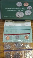 1993 United States uncirculated coin set Denver