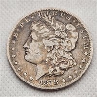 1878-S Morgan Silver Dollar