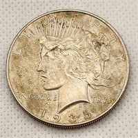 1935 Peace Silver Dollar