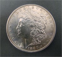 1986-S- Morgan Silver Dollar