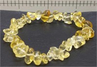 Polished stone bracelet