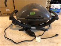 Weber table top electric camping grill