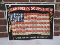 12x16 Campbell's Soup Metal Sign