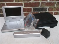 DVD Player, AC/DC Converter & Case