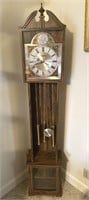 Powell Quartz Westminster Chime Clock - 70' T