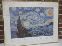Van Gigh Starry Night Framed Print