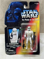 Star Wars Stormtrooper with blaster rifle and