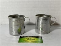 Tin Measuring Cups
