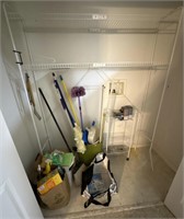 Cleaning items and Storage