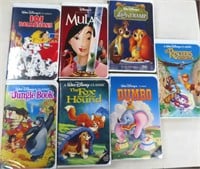 SEVEN (7) Mostly Disney VHS Tapes, WE SHIP
