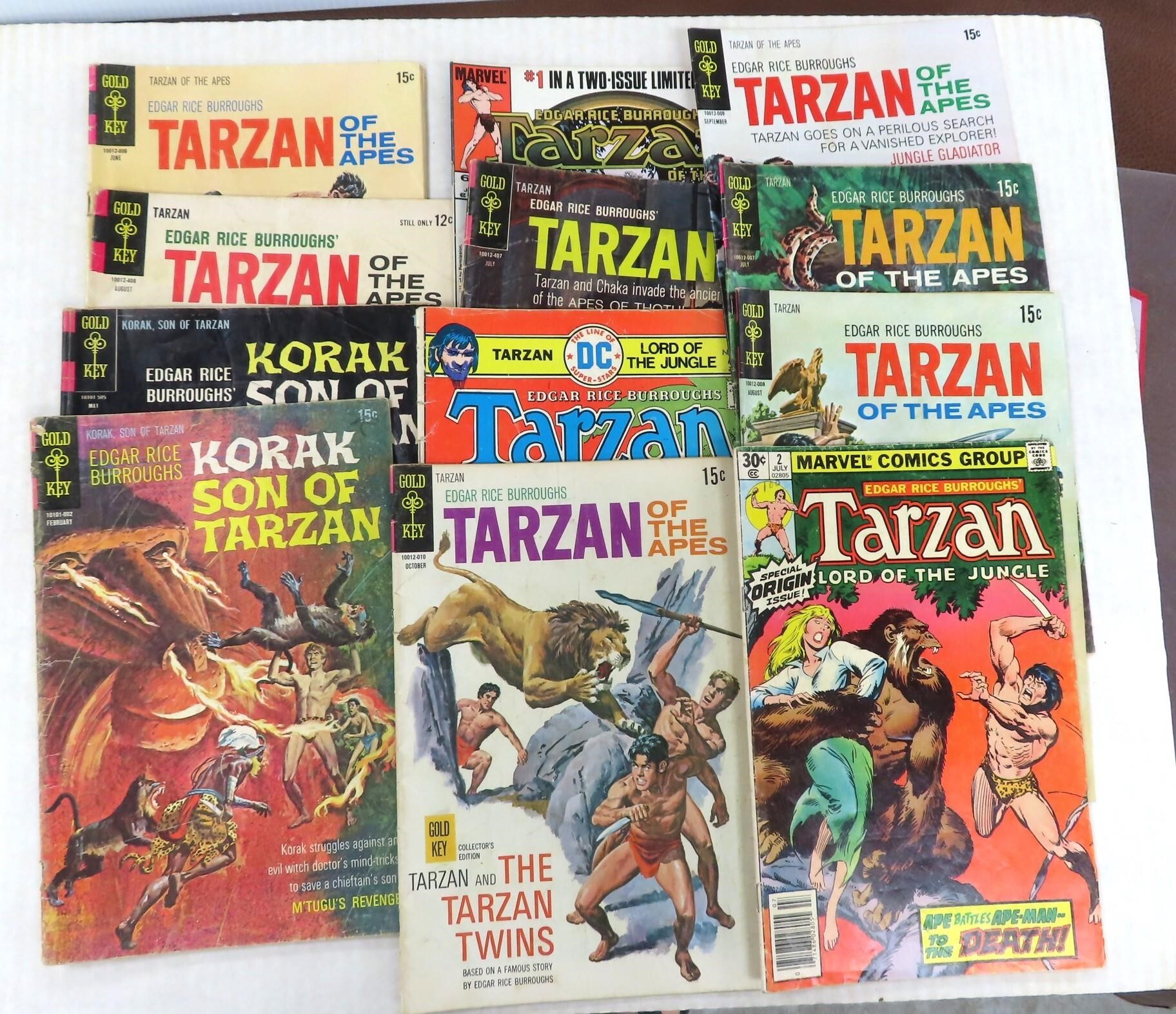 WE SHIP: Vintage Tarzan Comic Collection