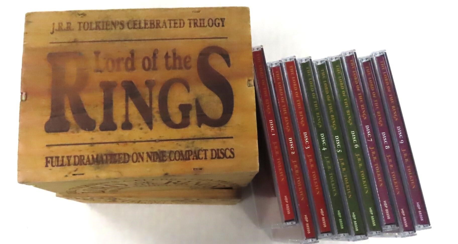 WE SHIP: Lord of The Rings Trilogy (9 disc set)