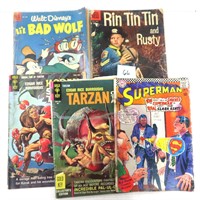 WE SHIP: Five (5) Rough Comics incl. Superman