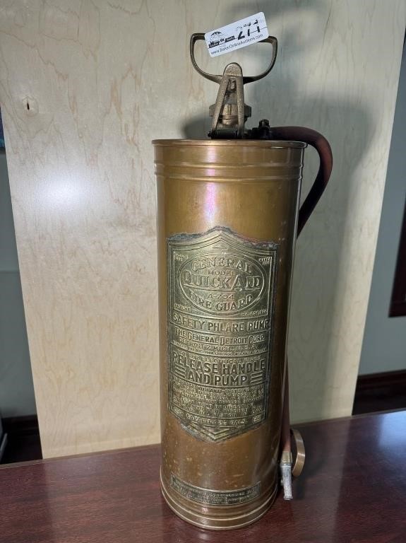 Antique General Fire Guard Fire Extinguisher