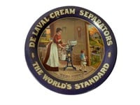 De Laval Cream Separators Tin Advertising Tip Tray