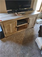 Wooden entertainment center (house)
*Contents