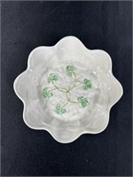 Belleek Porcelain Clover Bowl