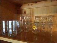 Small Glass Drinkware Lot Approx. 15 (House)