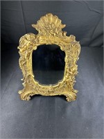 Art Nouveau Gold Frame Mirror