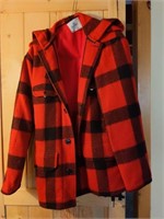 Red Johnson Wool Coat (House)