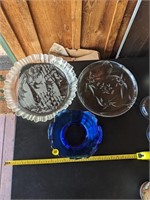 3 Decorative serving platters (Back Porch)