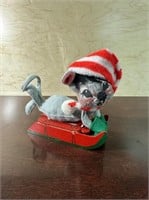 Anna Lee mouse on sled