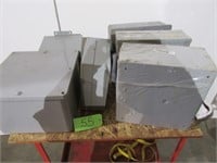 GE Cooper 6 Mixed Electrical Boxes New and Used
