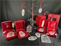 Waterford Crystal "Songs of Christmas"Ornaments