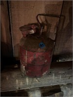 Oil Canisters Metal  (Tool Shed)