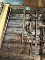 Two Axes, Hammer, & Pulley  (Tool Shed)