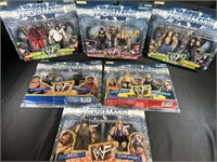 WWF Wrestle Mania XV Tag Team Figurines