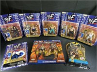 WWF Wrestling Figurines: DTA Tour 2 and The Rock "