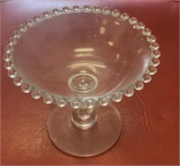 Imperial Candlewick Glass 5 Inch Compote