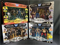 WWF Collectors Sets: Triple Threat, King of the Ir