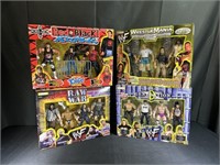 WWF Wrestling Figurines: Smackdown, Raw is War, Ge