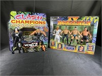 WCW/NWO Wrestling Figurines: IV Horseman and Clash