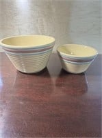 Large and Medium bowls WATT # 6 & #8