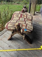 Small wooden rocker chair (Back Porch)