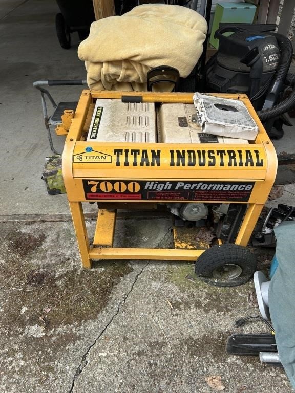Titan Industrial Generator *Does Not Work*