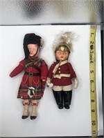 Vintage dolls set of 2 (house) ad is