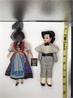 Vintage Dolls set of 2 as is (house)