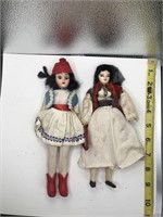 Vintage European? Doll, set of 2 (house)