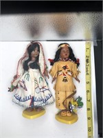 Vintage Native American dolls (house)