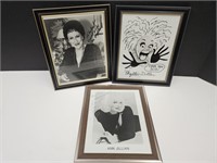 Autograph Pic. Phyliss Diller NO COA