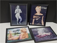 Autograph PIcs. Stella Stevens, + NO COA