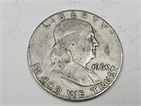 1960 D Silver Half Dollar Coin