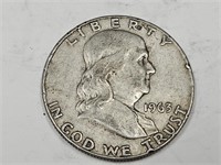 1963 D SIlver Half Dollar Coin